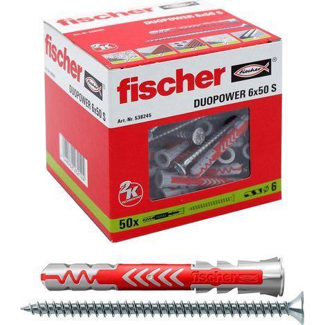 Tasselli duopower 6x50 s pz 50 fischer