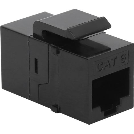 Lot de 3 connecteurs RJ45 CAT6 droits pour réseau, adaptateur de câble d'information et coupleur pour ordinateur. (1/5)