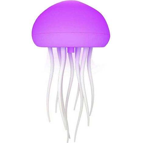 Intelligentes LED-Nachtlicht in Form einer Qualle – RGB-Farbverlauf, USB-aufladbar (1/5)