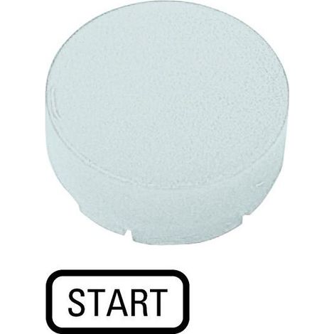 Verrine pour boutons-poussoirs saillante blanche START EATON M22-XDLH-W-GB1