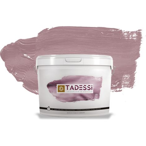TADESSI Color Vista Wandfarbe Violett - Mauve - Matte Dispersionsfarbe - Innenfarbe für Wand und Decke (1/5)