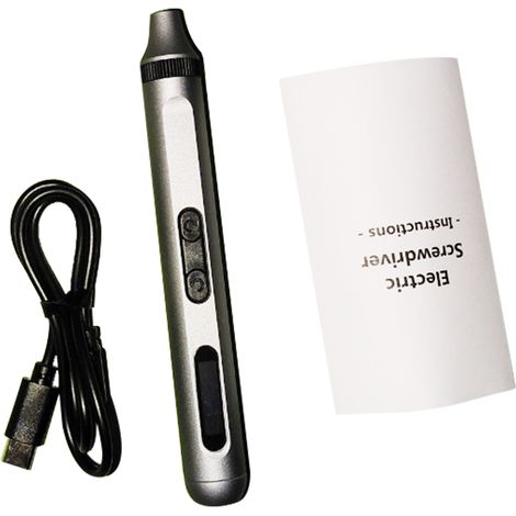 [JAMAIS UTILISÉ]Tournevis électrique de haute précision, tournevis multifonctionnel, chargeur Type-C, kit d'outils de réparation électrique pour téléphones portables, ordinateurs et appareils électrom (1/5)