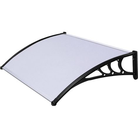 pensilina essenza in policarbonato satinato nero 120x80 cm (1/2)