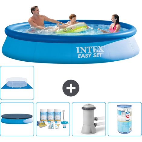 Intex Piscine Easy Set Ronde - 366x76 cm - 6-pièces S30589 (1/5)