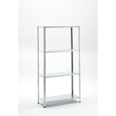 Garden Friend Scaffale in metallo a 4 ripiani, 45kg per ripiano, H 147 x L 75 x P 30 cm (1/5)