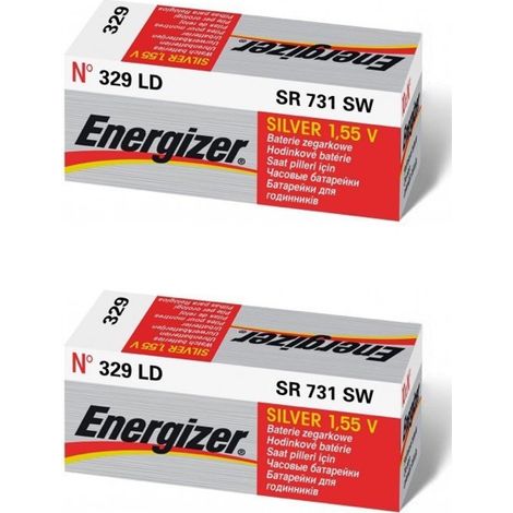 .20 Piles Energizer 329LD SR731SW.