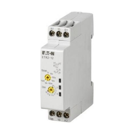 EATON ELEKTRON.ZEITRELAIS 0,5S-100H RÜCK.VERZ. ETR2-12 EATON (MOELLER) 262686 (1/2)