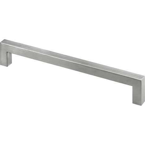 Hettich Möbelgriff Edelstahl gebürstet 14,0 x 238,0 x 40,0 mm - 1 Stück Möbelgriffe (1/2)
