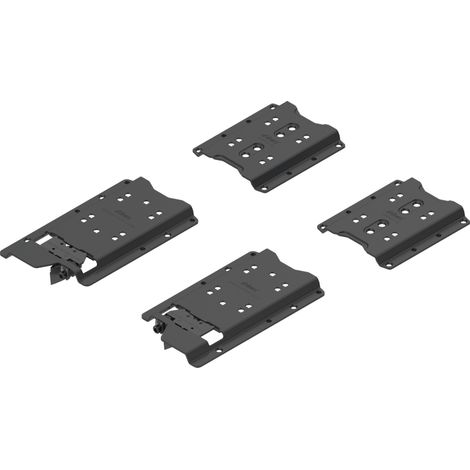 Blum REVEGO uno Pocketverbinder-Set Anw. m. Sockel f. Seitend. 15-19mm, schw. (1/2)