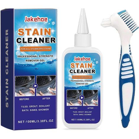 Gel nettoyant et détachant puissant pour machine à laver - Produit d'entretien efficace pour la salle de bain, la cuisine, la douche et l'évier (1 pièce) (1/5)