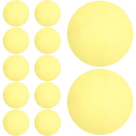 15 Pièces Film Adhésif Filtre Lumineux Jaune Pet, Diffusion Douce (1/5)