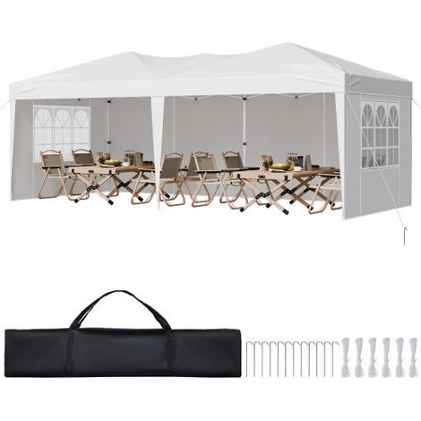 Tonnelle Pop-up - 5 - 9x2 - 96 m Gazebo Auvent Escamotable (1/5)