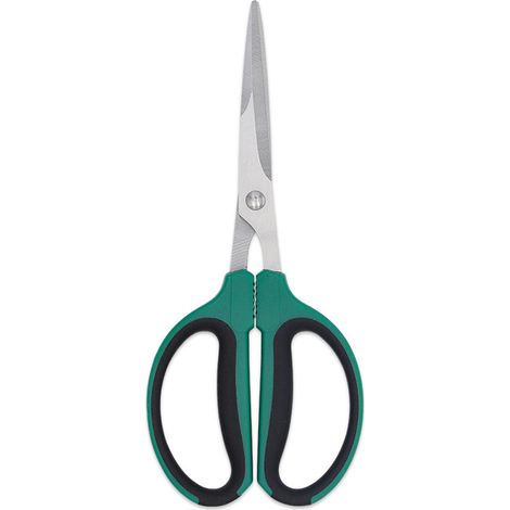 2 ciseaux de taille pour bonsaï et fleurs, lame en acier inoxydable, poignée ergonomique, usage jardin / serre / tente de culture (1/5)