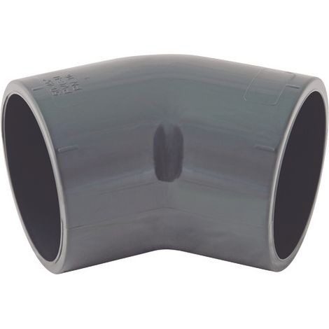 Coude PVC pression à 45° Ø 50 Le lot de 10