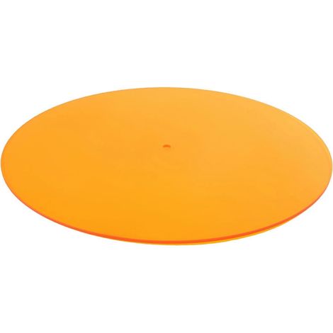 Tapis antidérapant en acrylique 300 mm x 3 mm pour platine vinyle, antistatique et pratique, pour disques LP, couleur C