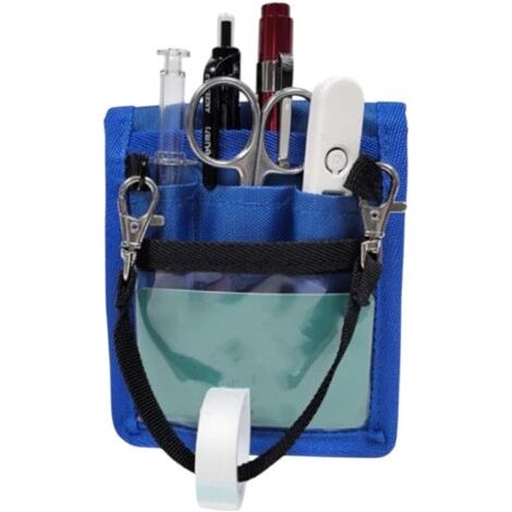 Pouche infirmière, infirmière Fanny Pack,Infirmière Fanny Pack pour les femmes  Sac à taille de poche multi-compartiments avec ceinture d'outils de support de bande pour ciseaux et ens (1/5)