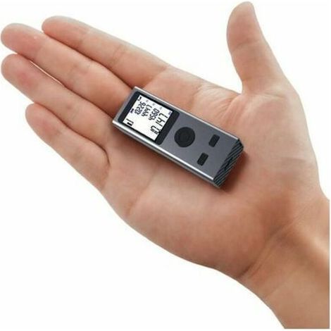 Télémètre laser numérique 30m – Rechargeable Micro USB – Précision ±2mm – Alliage aluminium et ABS – Léger 24g pour mesures rapides (1/5)
