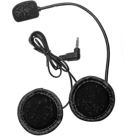 Casque audio avec microphone et haut-parleur V4/V6, interphone universel, clip pour casque de moto (1/5)