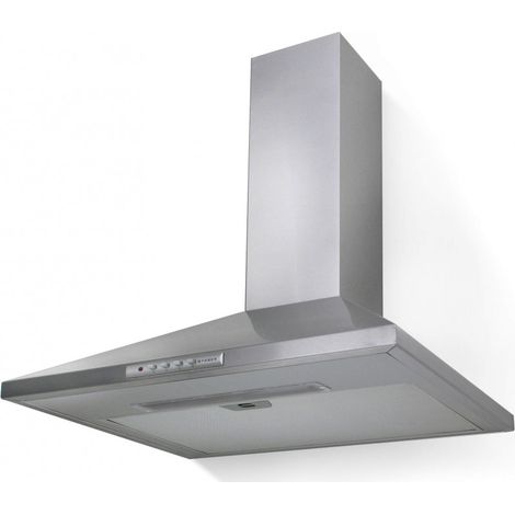Faber – Hotte décorative 370m³/h – Largeur 59.8 cm – Évacuation ou recyclage – Moteur intégré – 3 vitesses – Niveau sonore max. 64 dB (1/5)