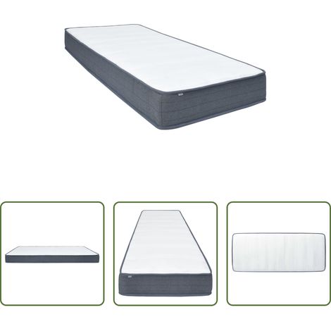 Matelas de sommeil - Matelas de sommier tapissier fermeté moyenne 200x90x20 cm (1/5)