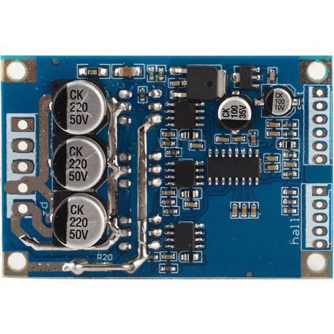 Controller di BLDC 15A 500W 12-36V con Sensori di Hall per Motore Brushless (1/5)