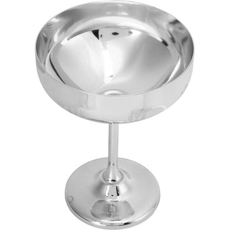 Verre à champagne en métal, gobelet en acier inoxydable 304, gravé, pour bar ou fête, verre à vin rouge décoratif, motif épi de blé et miroir (1/5)