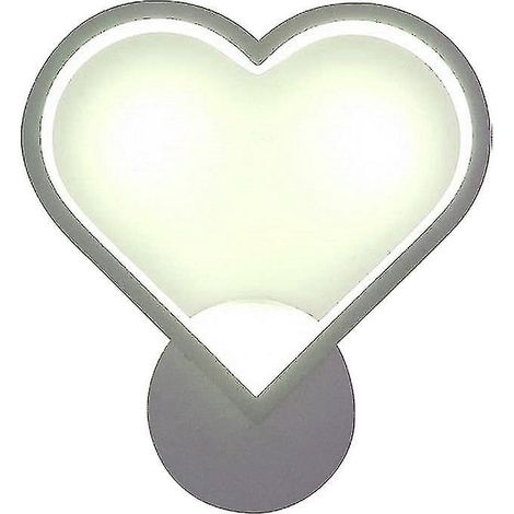 Kreative LED-Wandleuchte in Herz- und Blattform, ideal für Wohn- oder Schlafzimmer – T-YUHAO (1/5)
