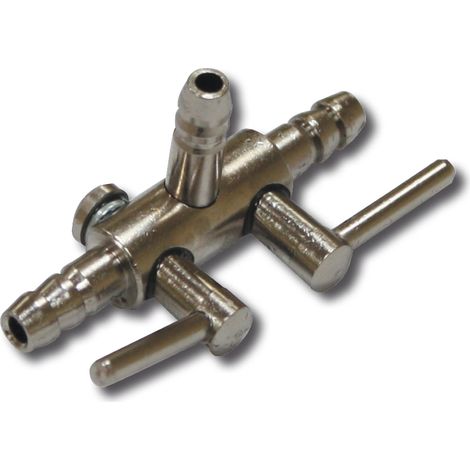 Amtra Metall-Lufthahn 2-Wege 4/6mm