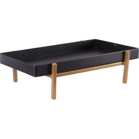 TrendLine Deko-Tablett Metall 30 x 17 cm