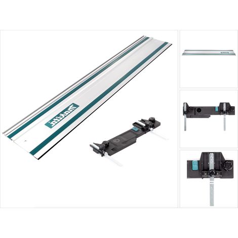 Juego de rieles guía Makita para DHS 630, accesorios para sierras (1/5)