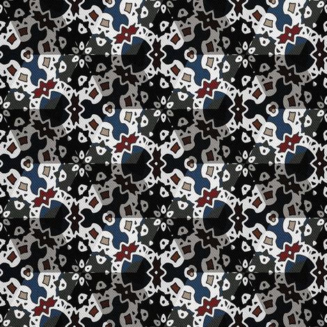 Telas decorativas para exteriores Oxford - Motivo de estampado geométrico 4 (1/5)