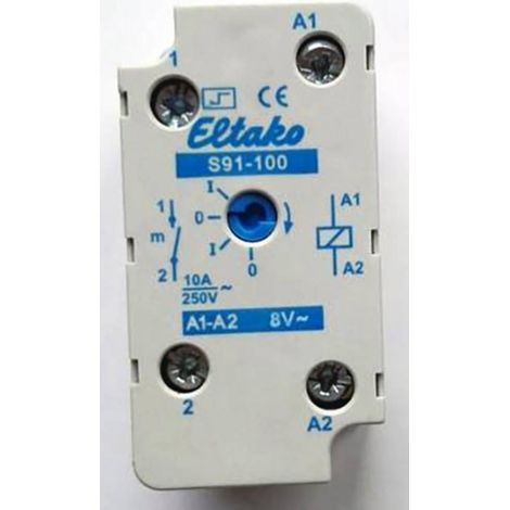 Eltako S91-100-8V Interruptor Crepuscular para montaje en superficie
