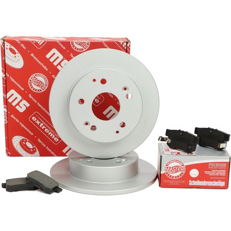 DISCOS DE FRENO PASTILLAS TRASERAS HONDA CIVIC VII (1/5)