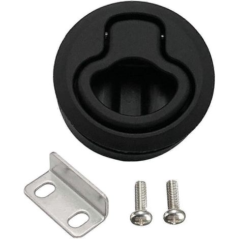 Verrouillage à pression affleurante pour loquet de trappe de bateau ou de camping-car (1/5)