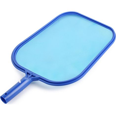 Épuisette Professionnelle pour Piscine – Filet Fin à Long Manche pour Feuilles et Débris – Bleue (1/4)