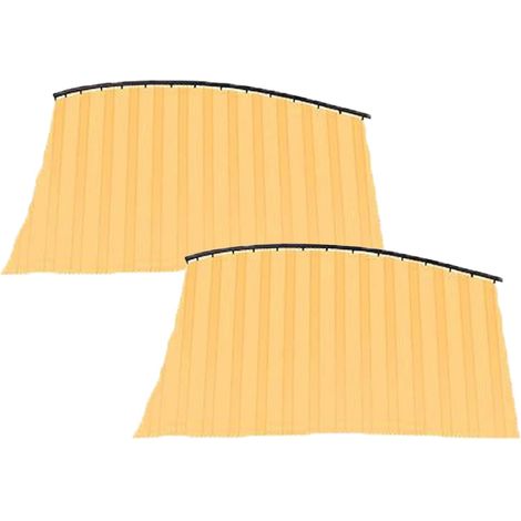Pare-soleil pour fenêtre latérale de voiture, rideau de fenêtre latérale de voiture Store de fenêtre latérale de voiture, sommeil, rendez-vous, intimité, stores de voiture pliables pour l'été pour (1/5)