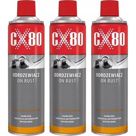 CX80 ON RUST Espray antioxidante para tornillos metálicos 0,5x3