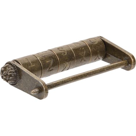 à combinaison rétro pour boîte à bijoux cadenas vintage à (1/5)