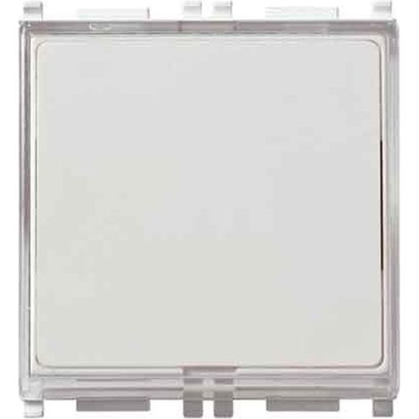Vimar Plana bouton de sonnette 1P NO 10A 250V avec plaque signalétique 14050
