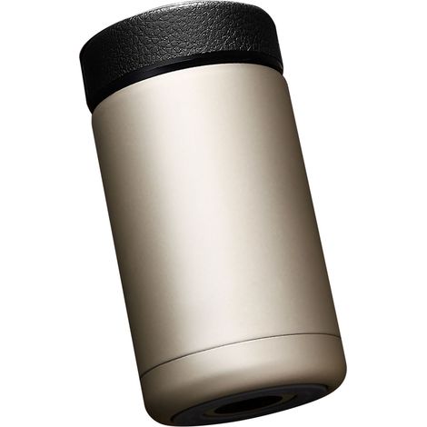 Bouteille isotherme en acier inoxydable 380 ml, couleur champagne, idéale pour les étudiants et les voyages. Parfaite pour le camping et les activités de plein air. (1/5)