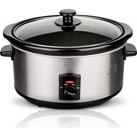 Mijoteuse 6L 320W Inox Royalty Line RLSLC1013 (1/5)