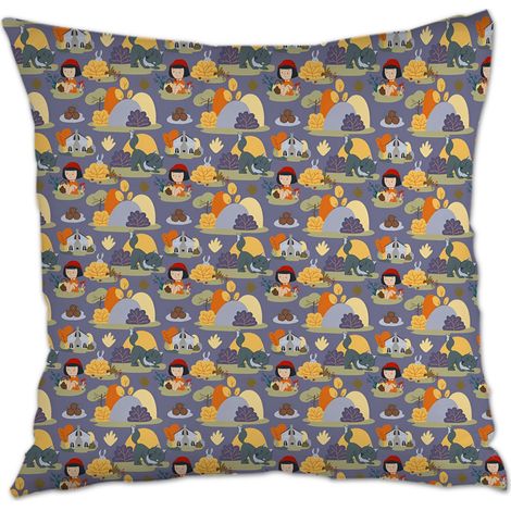 Housse de coussin sans coussin à fermeture éclair invisible pour canapé lit salon chambre (1/5)