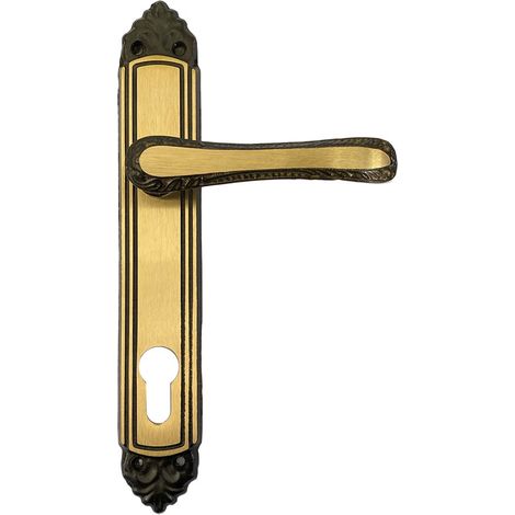 MANIGLIA 'GIGLIO' CON PLACCA YALE foro yale - Q8