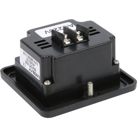 Voltmètre Numérique ac 220 V / 380 V, Mètre de Fréquence, Compteur de Tension de Montage Sur Panneau ac, Minuterie de Générateur à Usage Industriel(ac 220V) (1/5)
