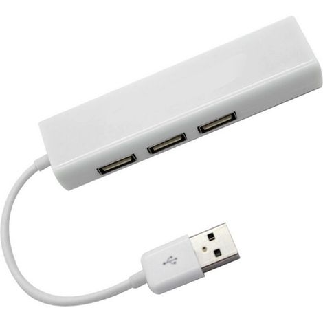 Adaptateur USB vers Ethernet RJ45 480 Mbps Haute Vitesse Compatible Téléphone et Ordinateur (1/5)