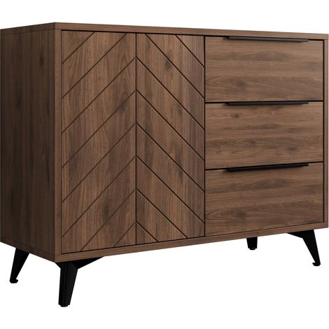 Cómoda Comfivo Citrus II , Con cajones y puertas, Número de cajones: 0, 80x104x40cm
