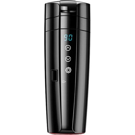 Bardusch-Tasse chauffante universelle 12V/24V 400ml pour voiture, bouilloire électrique automatique, thermos pour café, thé et lait. (1/4)