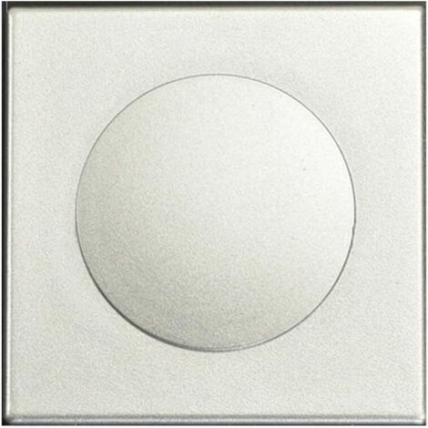 Lot de 2 Coques murales de tuyau, bride fendue murale, couvercle de trou de fil mural en plastique, bouchon de tuyau de poussière, bouchon de protection de robinet de cuisine 50 mm