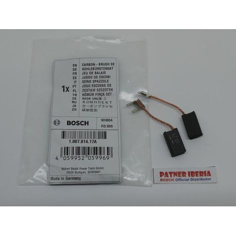 Repuesto original BOSCH 160701417A  Carbon-Brush Set