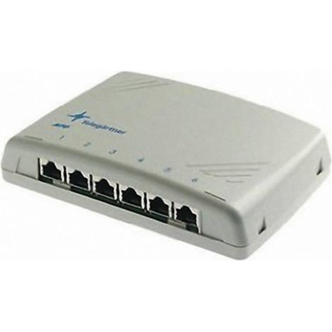 Panneau de brassage 6 ports Telegärtner 100006987 CAT 6 Q014821 (1/2)
